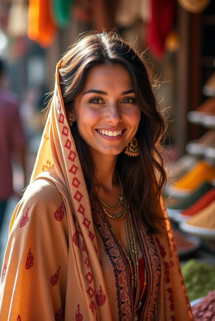 Cute arab woman