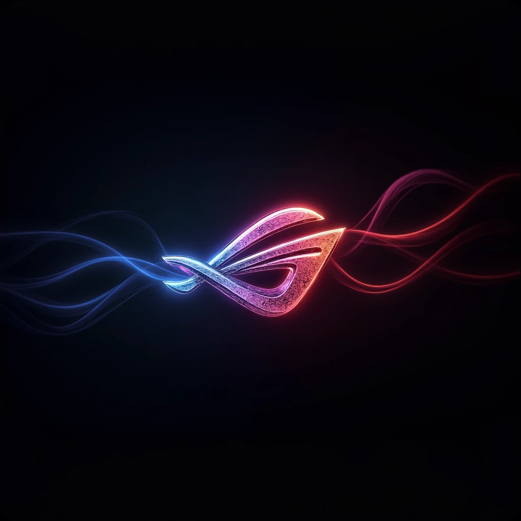 asrock logo art best resolution 2k abstract against the background of a black screen with different abstract lines, the name asrock is required on the generation, abstraction icon ASrock, mandatory name asrock on generation