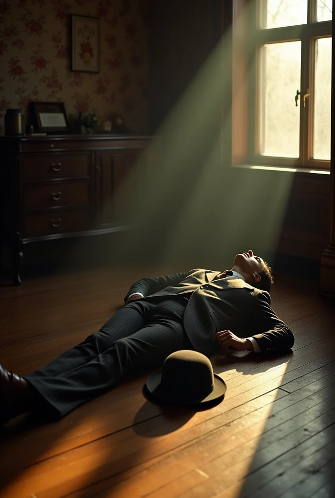 A man wearing a 1938 suit died.