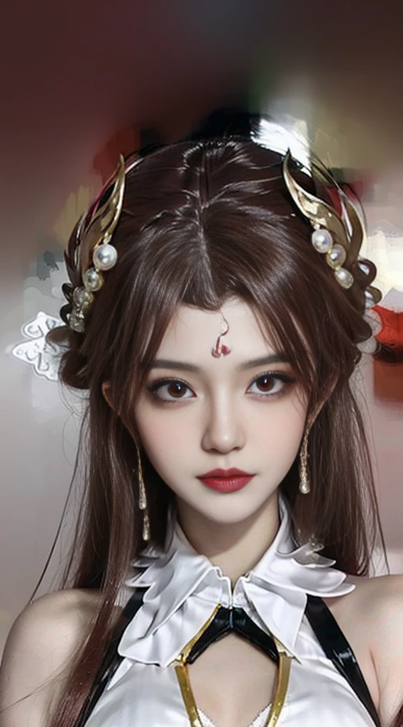 Glory to Kings, Diao Chan is a beautiful and charming character, Her physical characteristics are as follows:

long hair: The fur of Diao Chan is usually long black or dark red hair.，hanging on shoulders, Sometimes combed into different hairstyles, The twin ponytails are usually tied at the sides or scattered over the shoulders.

Eye: She has big, Bright Eye, Usually flexible, semi-curved shape, Dark black or brown eyes.

Eyebrow: Diao Chan&#39;s Eyebrow is slender and elegant, And maybe some detailed eyebrow makeup，Make the whole Face more three-dimensional and exquisite.

Face: Her face shape is usually slender and soft oval, fair and smooth skin，Exquisite makeup. Her facial features are evenly distributed, Her forehead is wide, Her nose is straight, her lips are full.

clothing: Diao Chan likes to wear gorgeous clothes, Often choose clothing inspired by Chinese clothing. Common clothing features include robes, belt, and intricate and detailed embroidery. In terms of color, She often wears red clothing, Purple or gold clothing shows her nobility and charm.

Accessories: Sable usually wears some gorgeous accessories to add to her style, Such as headdresses, earrings, necklace, and bracelets. These jewelry are usually made of metal，and set with gems or pearls，make her sparkle.

comprehensive, Diao Chan’s physical features reveal her magnificence and mystery, Through detailed description of these characteristics