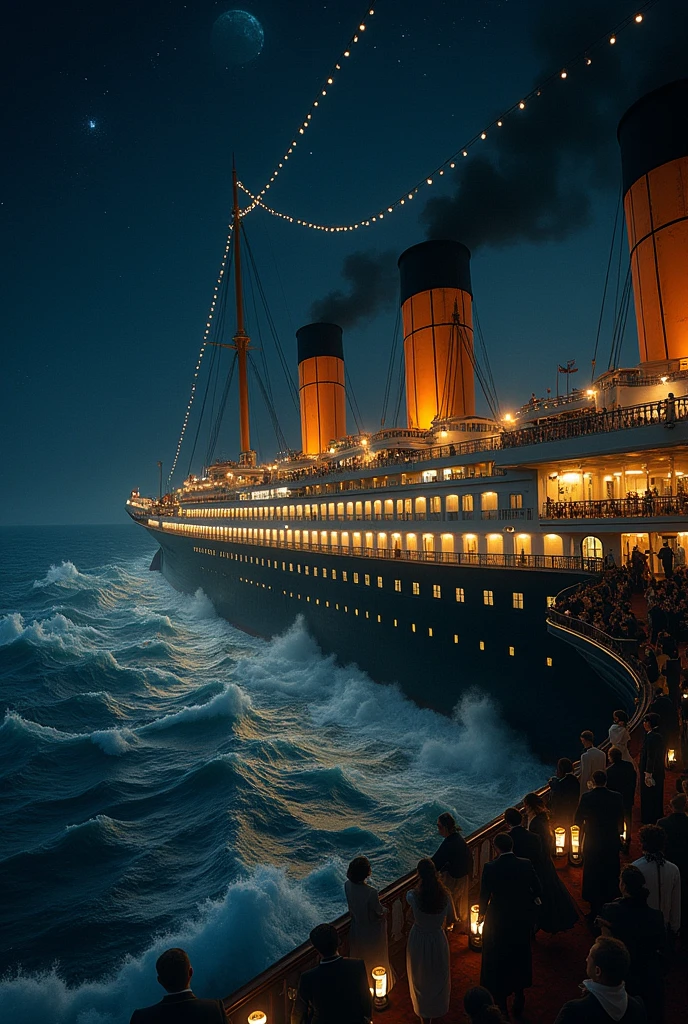 let's delve into the tragic story of the Titanic, a luxurious ship that met a tragic end on its maiden voyage.