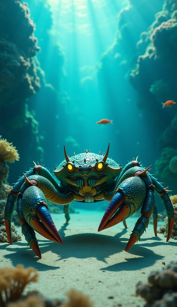 Sea Devil Dragon Crab