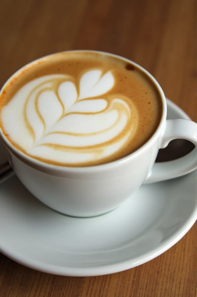4. **Elegant Cappuccino with Aromatic Milk Foam
- *Classic Cappuccino, but with lavender-infused milk foam *
Elegant Cup