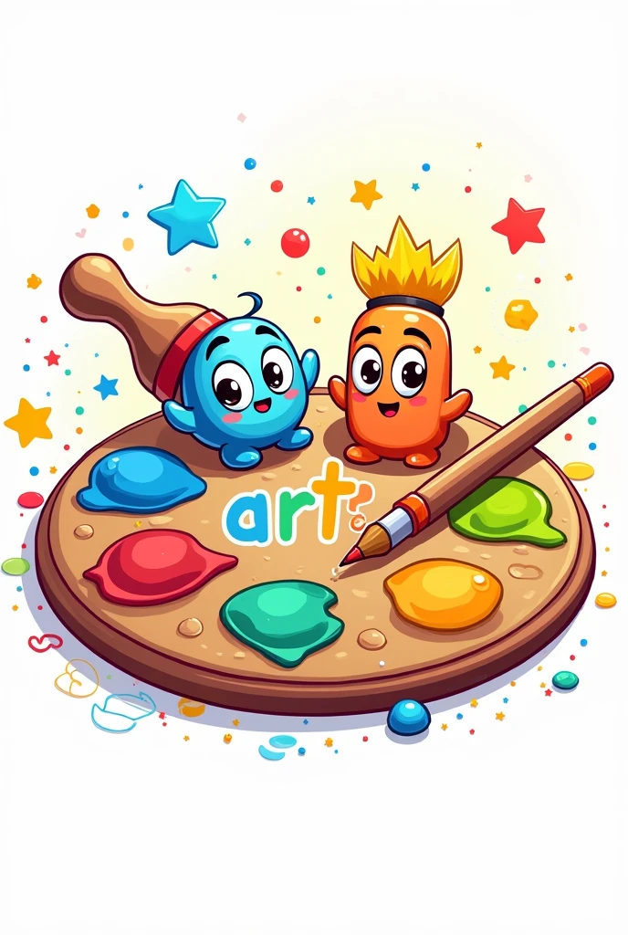 Art Education Logo for Kids