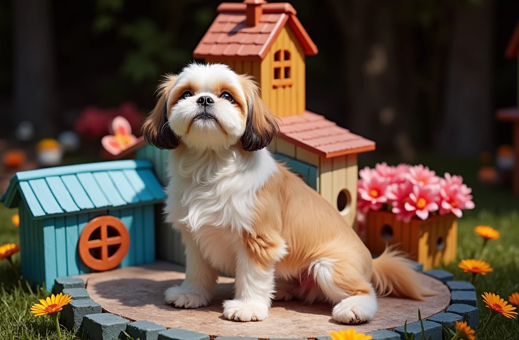 Cute Shih Tzu dog