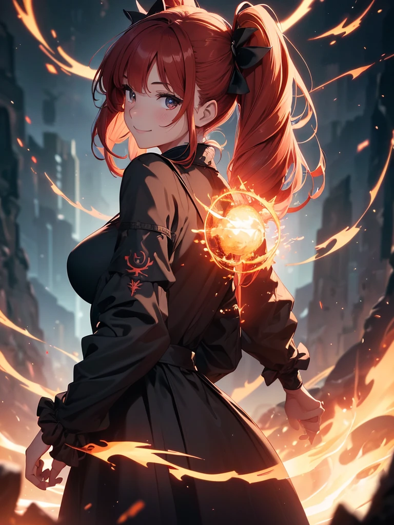 (masterpiece, top quality, best quality, beautiful and aesthetic:1.2),hecatia lapislazuli, 1girl,polos crown,red hair,short hair,red eyes,chain,collar,off shoulder shirt,clothes writing,belt,multicolored skirt,plaid skirt,miniskirt,, japanese architecture, surprised, :o, beam, laser, glaring body, open box, box, open mouth, jaw drop, wide-eyed, panicking, horrified, screaming, sobbing, traumatized, turn pale, wavy mouth, glowing, glow, outer glow,