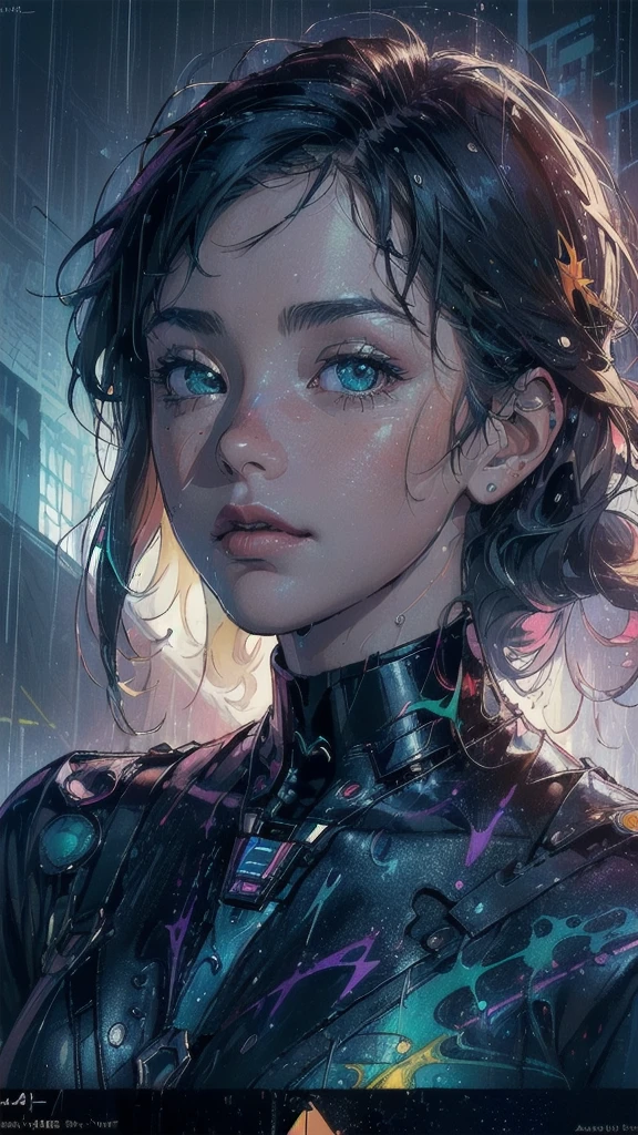 (((masterpiece, highest quality))),(((solo:1.2))),(((1girl:1.2))),32k wallpaper, very detailed, poster, vintage science fiction,(((((geometric cinematic movie poster))))), ((((bauhaus)))),(((abstract))),((((mid century modern)))),(((((portfolio))))),(((((Close-up))))),(((((bust up))))),((((more various angle)))),(((highlight))),((((heterochromia)))),(((complete. detailed face))),(((Extremely talented))),(((most complecated machine))),(((Overall colorfully))),((((((Absolutely gradation background)))))),(((Very heavy downpour)))