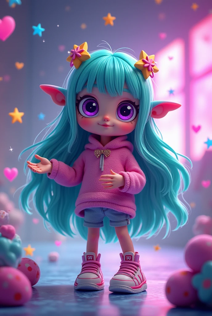 Virtual YouTuber girl