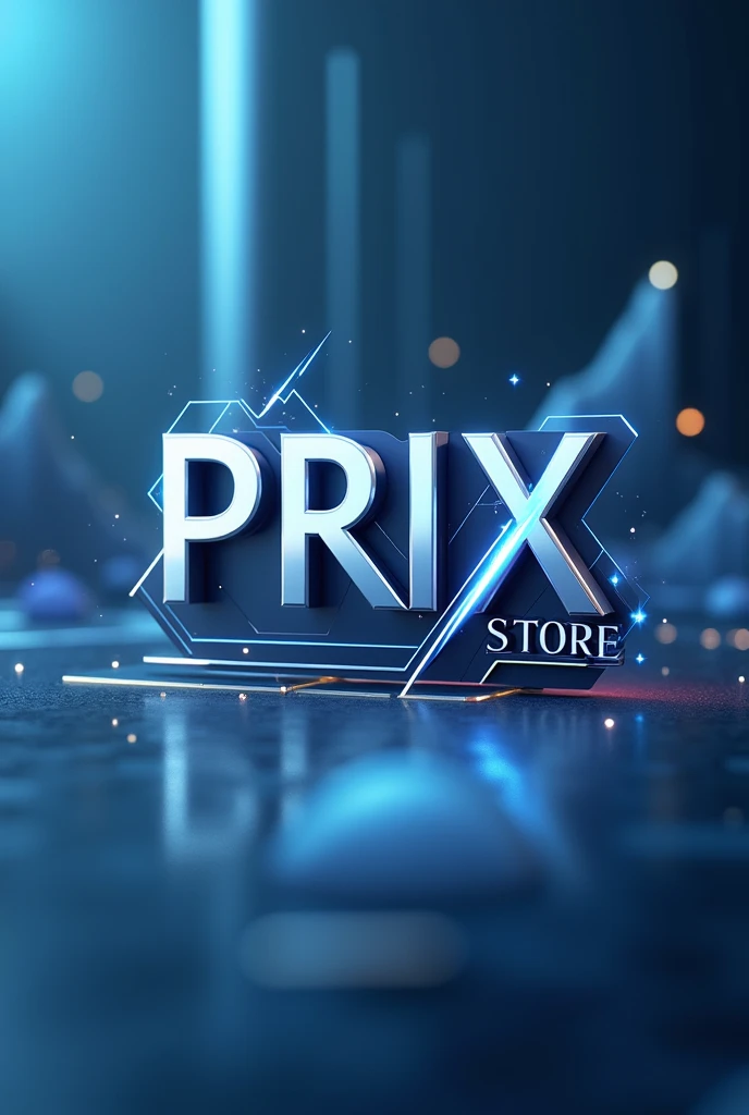 create the logo for a virtual store called PRIX STORE