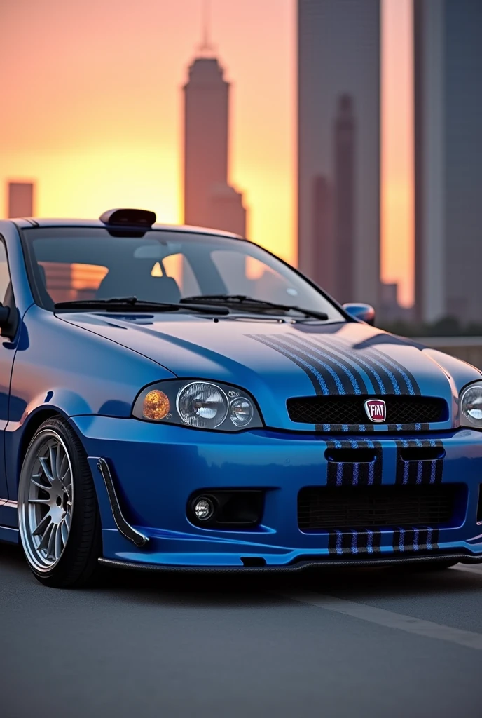 Image of a customized 2002 Fiat Palio Fire