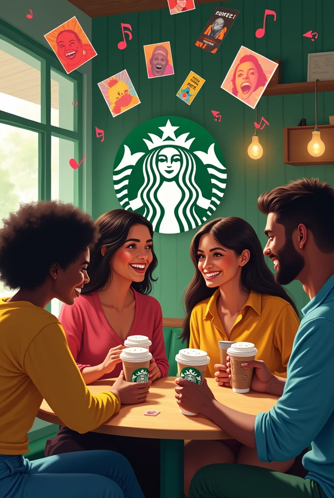 alianza Starbucks y Spotify