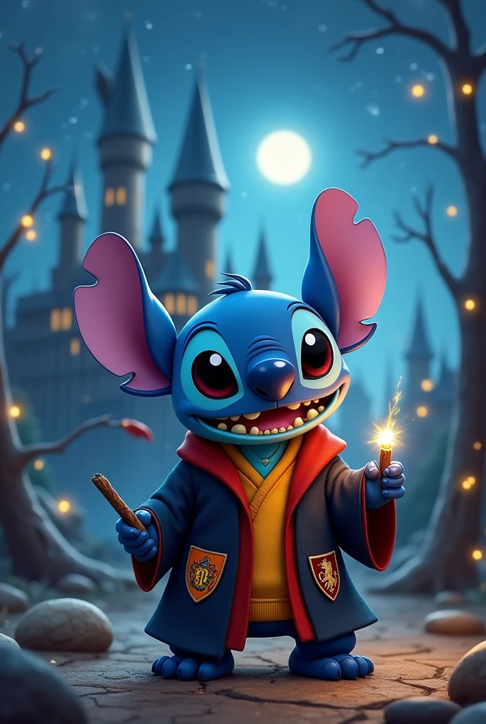 stitch de harry potter pinterest