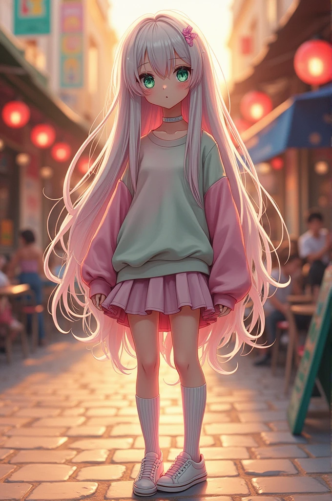 Real life anime looking white girl