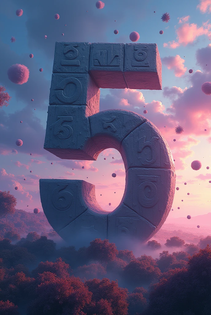 A giant number, the head of a set of numbers