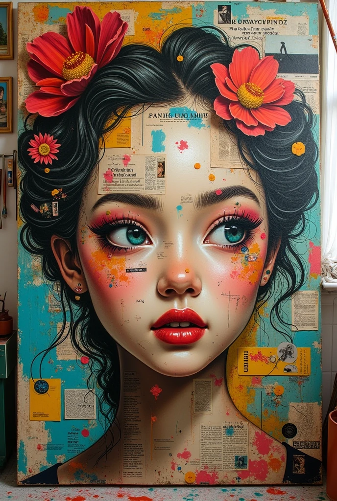 Famous collage paintings