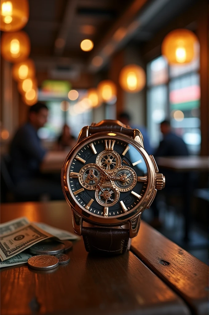 Themed watch with extra income