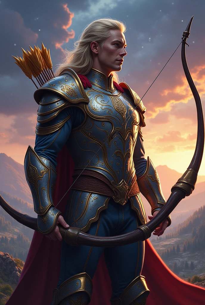 Leo Kliesen in the Sagittarius armor 