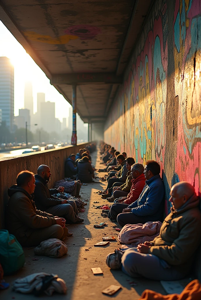 homeless people