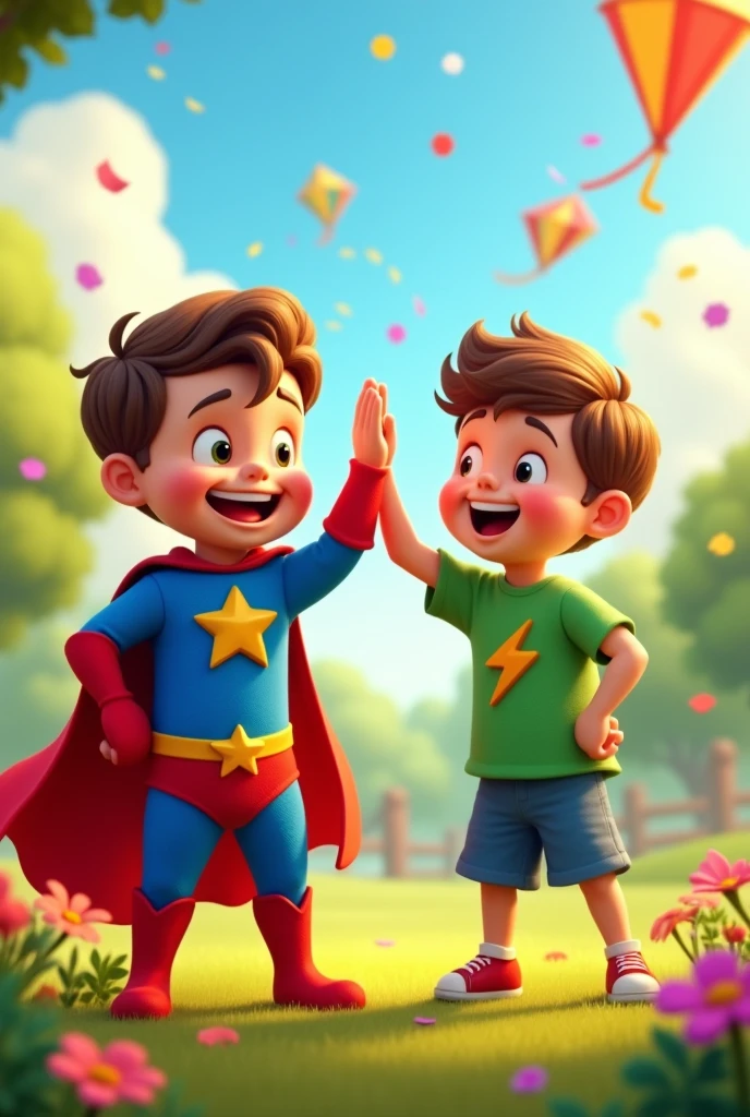 Super charlie le da yupi a justin