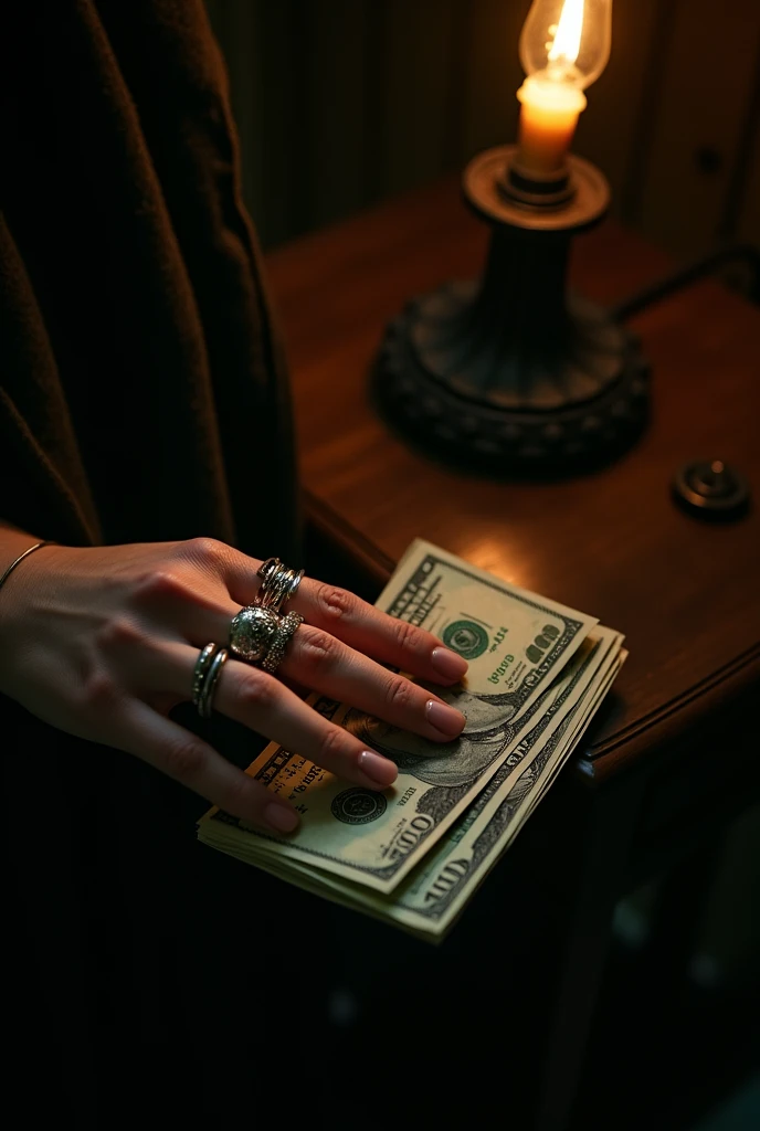 touch, dollars, hand