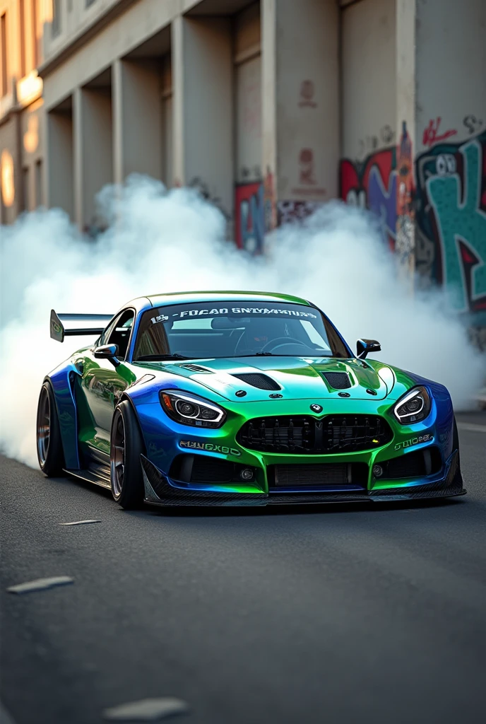 Generate me a drift car 