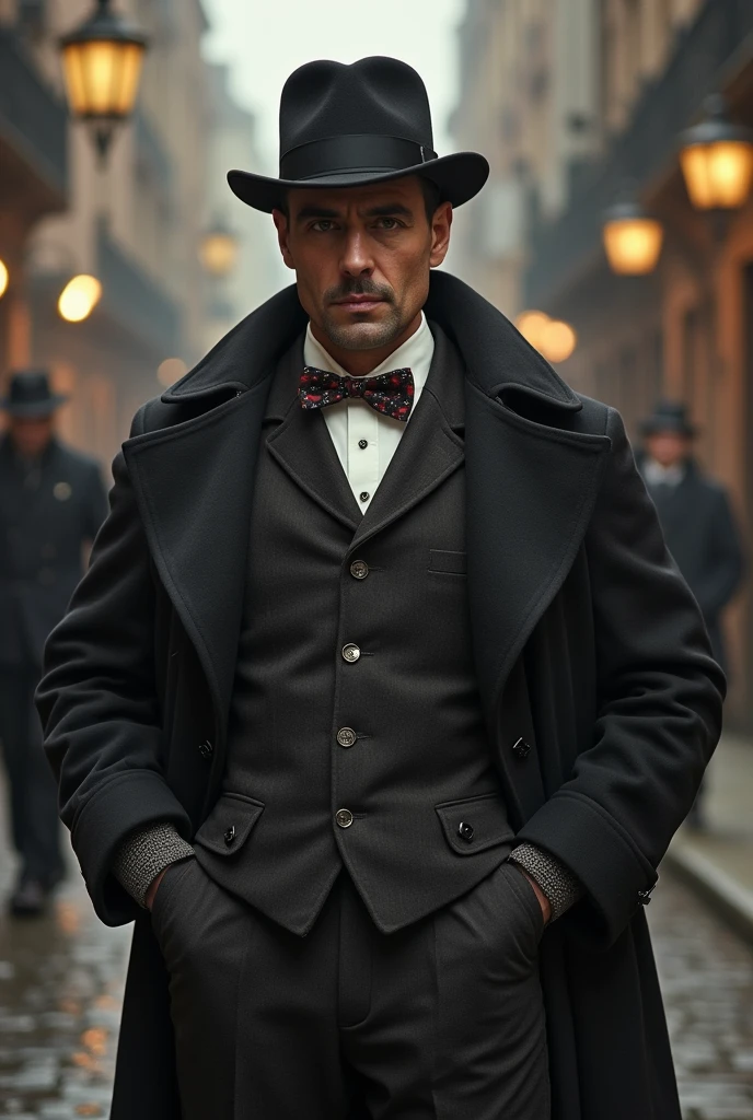 19th century Italian mafia drag deal in the streets