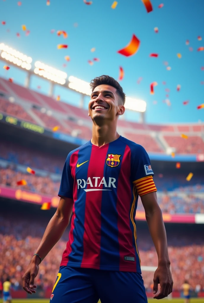 Perfect photo for a Barça channel in 2024