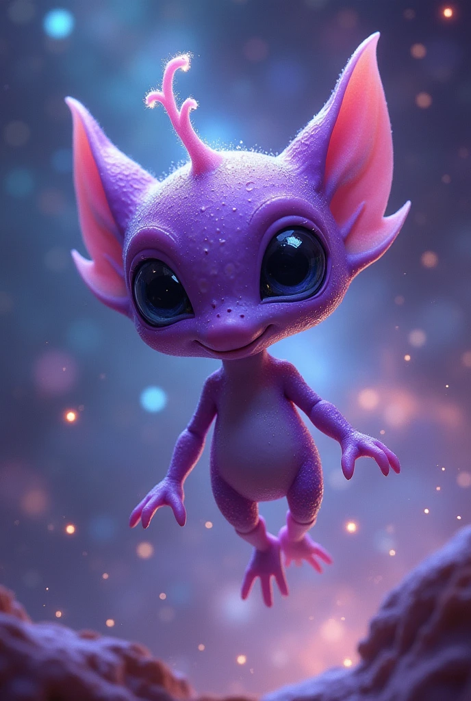 Smiling alien 