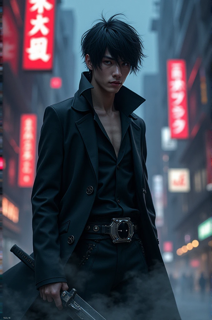 Create an image of Toji Fushiguro