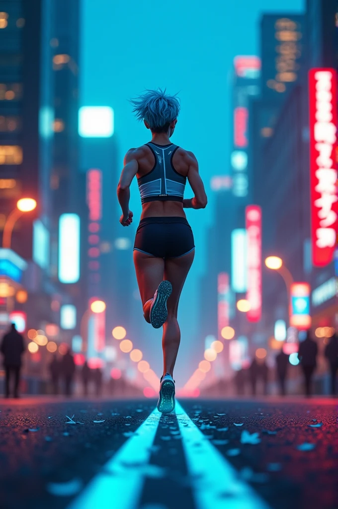 New running line