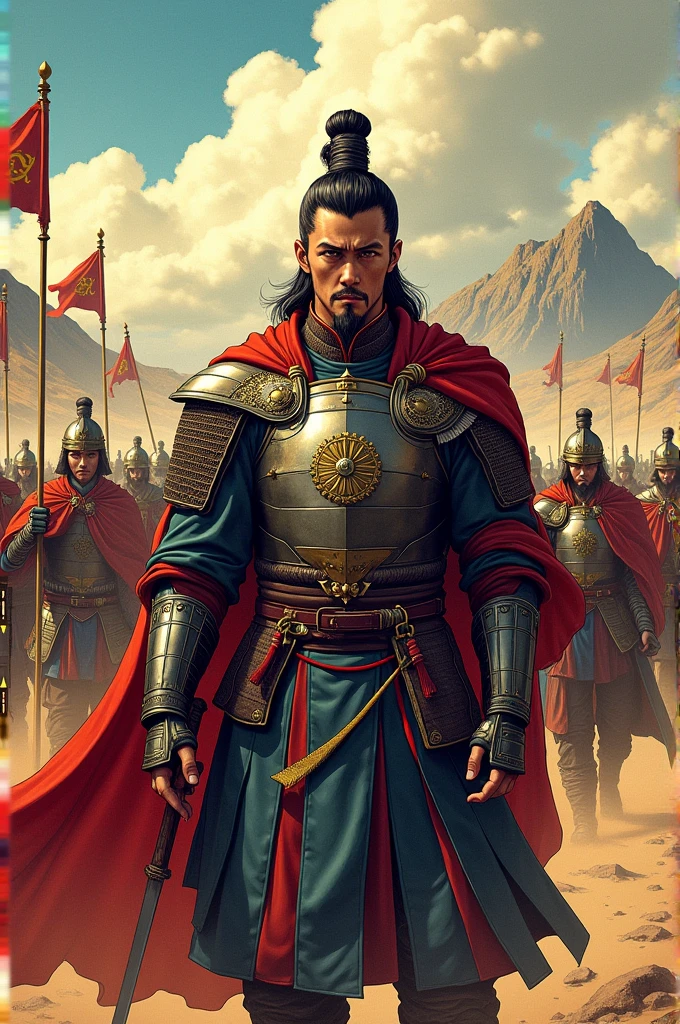There is a manga called Kingdom, I would like a picture of Xin and the Feixin unit