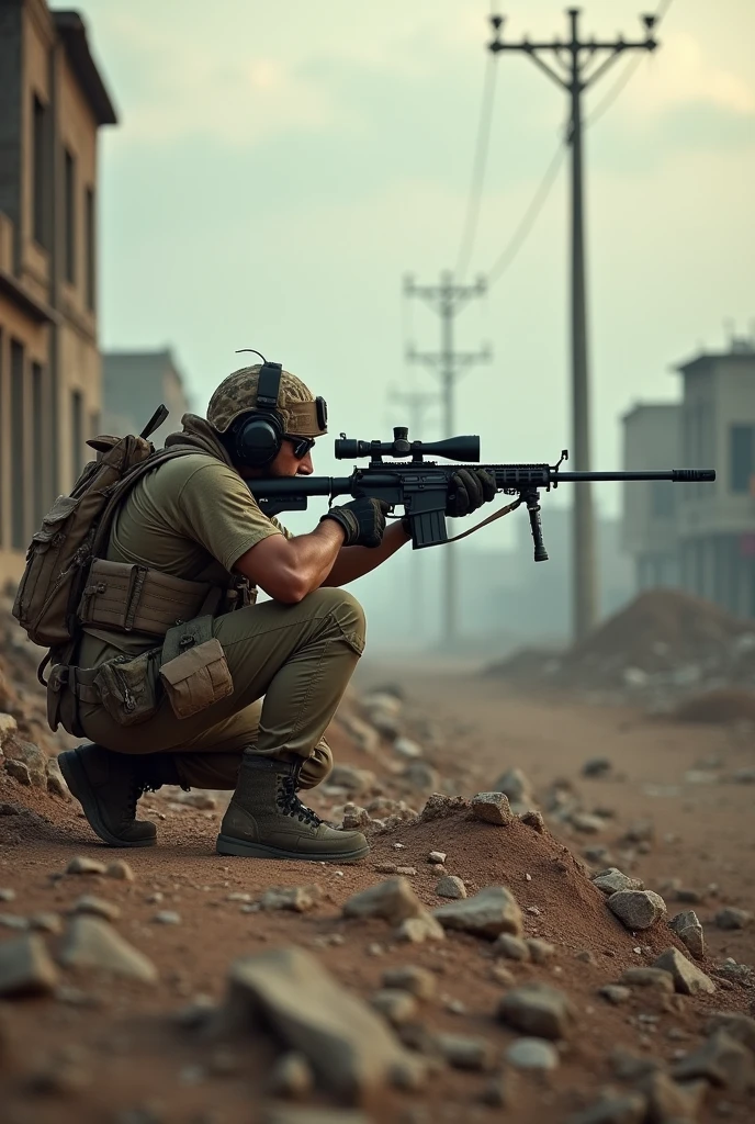 Sniper d’excellences durant la guerre ayant trouvé sa cible 