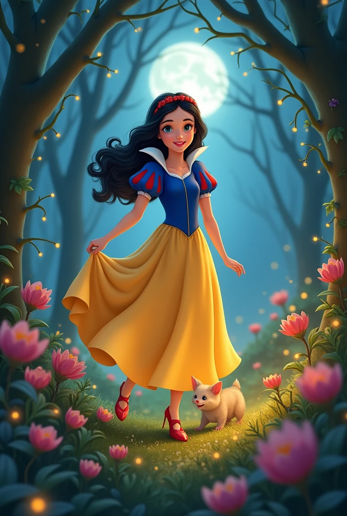 snow white,naked,new,in Disney animation 