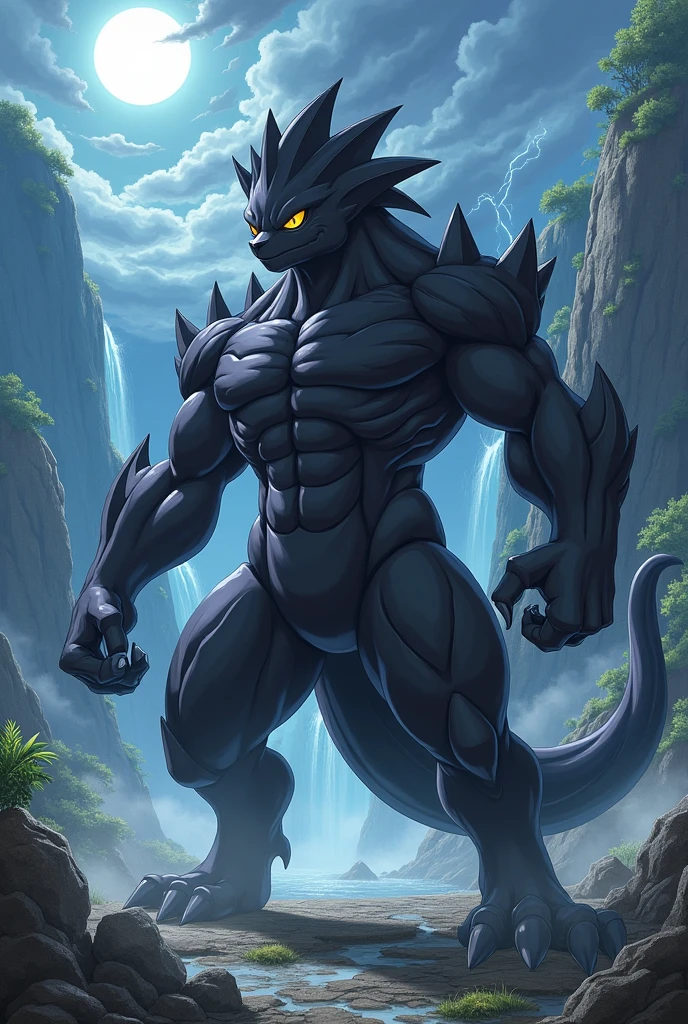 Muscular Pokemon Urchifu
