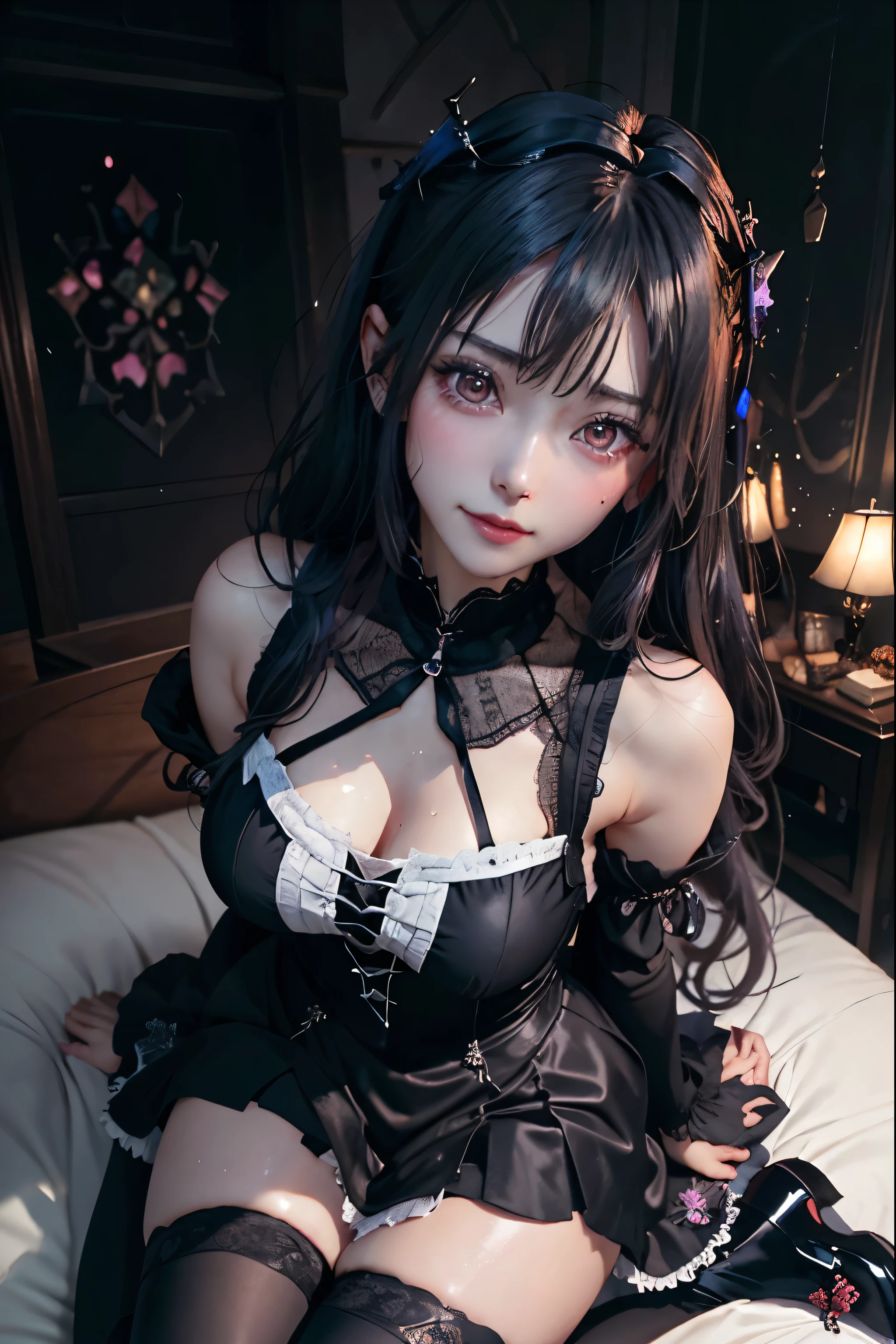 Hard Dark Gothic Makeup、Black dark eyeshadow、sad、Good skin radiance、Dark Gothicメイク、Dark smile、palace、The beauty of fragrance、24-years-old、Expressions of intense sexual pleasure、Embarrassed look、Dark Gothic、Highest quality、Expression of sexual pleasure without pain、Drunk face、Purple maid outfit、mysterious、noble、Loving smile、Twin tail hair、Right eye is blue、Left eye is red、Super tempting pose、Platform heel shoes、Heavy makeup、Gothic Clothing、Silver Hair、Long Hair Straight Hair、Cute Gothic Dresses、Beautiful Face、elegant face、Attractive face、Stained glass background、Chest glistening with sweat、The room is dark、goth long dress、Bell Sleeves、Wizard Sleeve、Decadent look、Sexually excited expression、Wet shiny thigh water、Thighs that are wet and shiny with oil、Background of a room full of roses、Sad look、Rose Maiden、The embroidery is pink、The dress has pink embroidery.、Thigh-high socks、Knee-high socks、Gentle expression、Dark black eyeshadow、Stained glass and rose background、Thighs are a little thin、Female Duo、Female couple、dark church background、Stained glass、Black metal world、Dark Castle、Dark Room、Slender body、gothic long dress、Victorian dress、Small breasts、The bed is covered with roses、Her thighs are shining with sweat、My body is wet and shiny、There is a lot of glitter on the thighs、I am sweating、My thighs are sticky with sweat.、My thighs are glistening with sweat、My whole body is sweaty and shiny、I sweated a lot.、My thighs are sweaty、My wet thighs are glistening with sweat.、There is a lot of sweat shining all over my body、Slender body、I rest my head on the pillow、Sleeping in bed、Beautiful legs、Outstretched legs、Lying in bed、Lying on your back in bed、On all fours、Knee Up、Kneel、Put your arms behind your back、Kneeling on the bed、Super beautiful straight hair、Straight hair to the ends、Straight Perm Hair、Show off your glamorous thighs、Sit on the bed、Ass on the bed、Sitting with legs wide apart、Thighs are a little glamorous、Playing the cello、Have a cello、