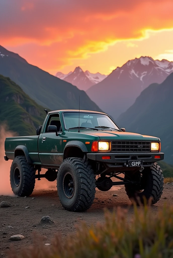 Toyota Hilux 1992 large tires single cab