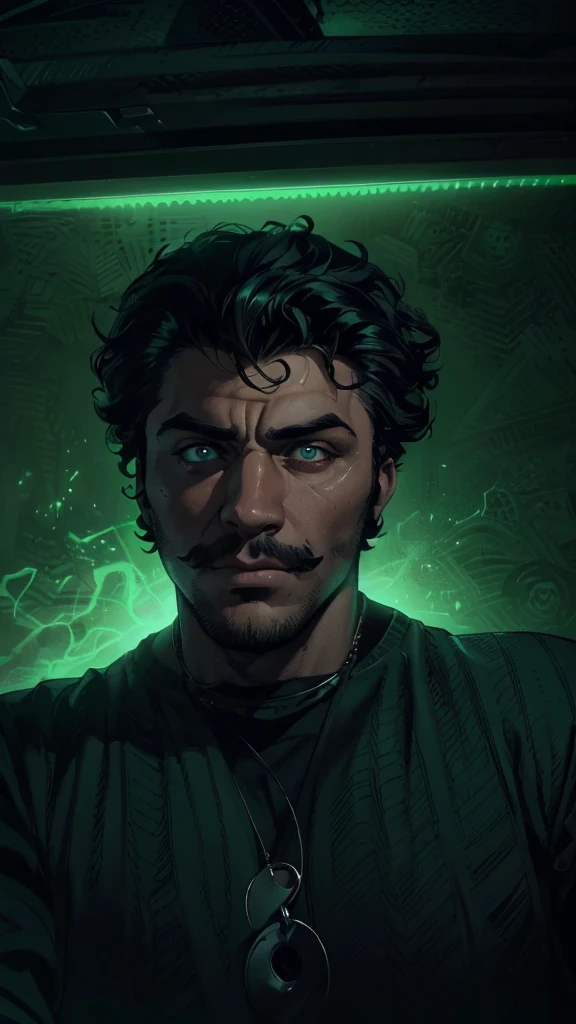 a strong and hairy werewolf