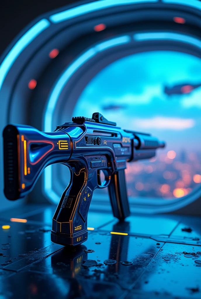 imaginative futuristic weapon

