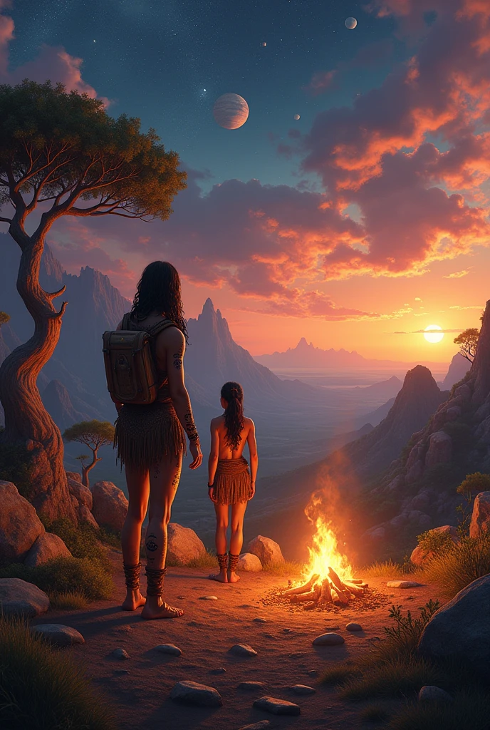 What were the first humans like in the universe?