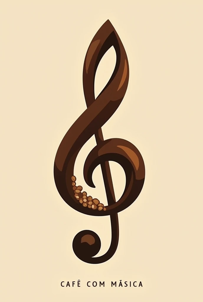 It's obvious that the logo should refer to coffee and MUSIC for my cafe. May it have musical references. The name of the cafe is AME - CAFE COM MÚSICA. no back ground. May it not be a cup with musical notes floating
