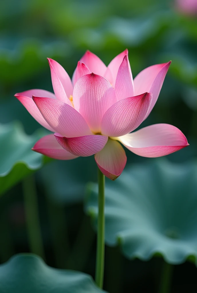 fantasy, magic energy,Thailand、Lotus flowers bloom