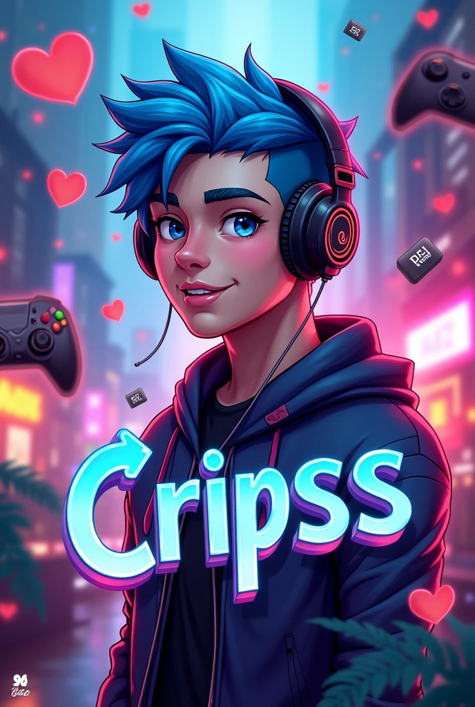 create a youtube profile for Cripss