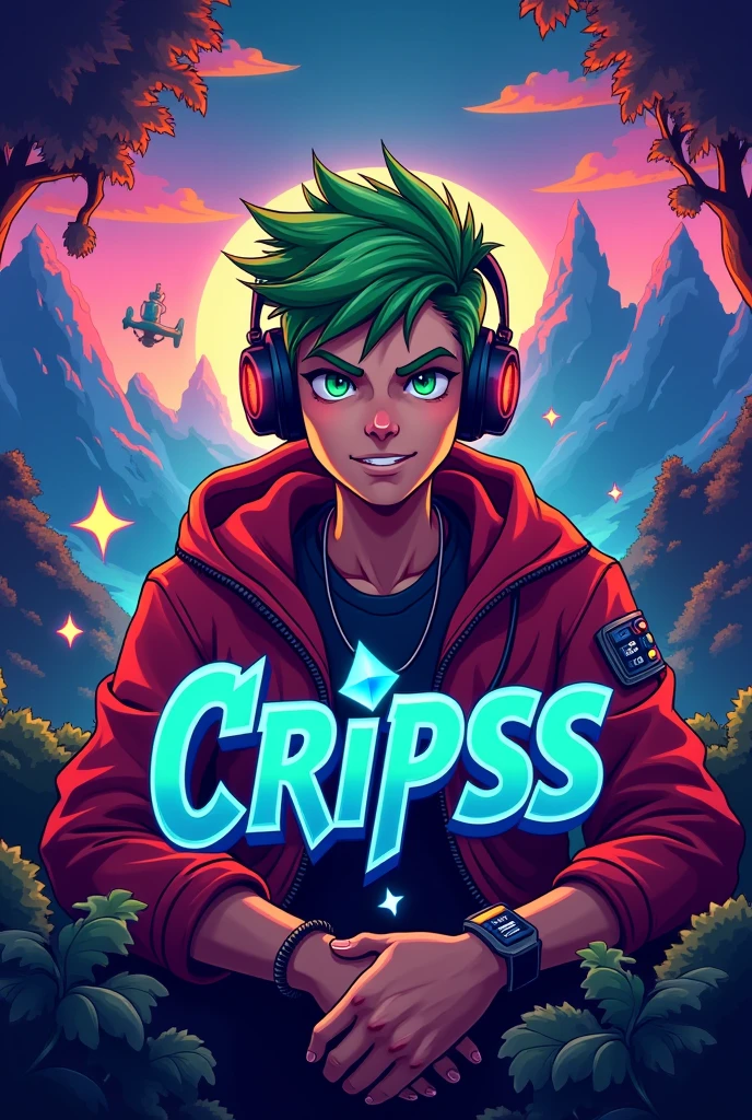 create a youtube profile for Cripss, focused on games