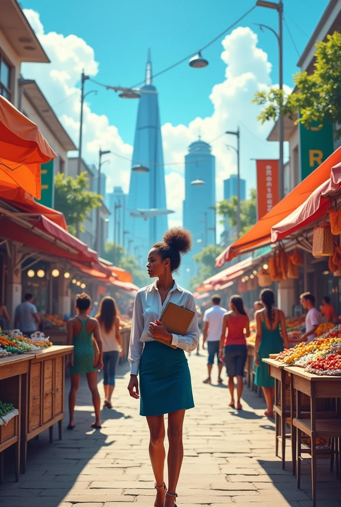 Create an image that resembles economic liberalism
