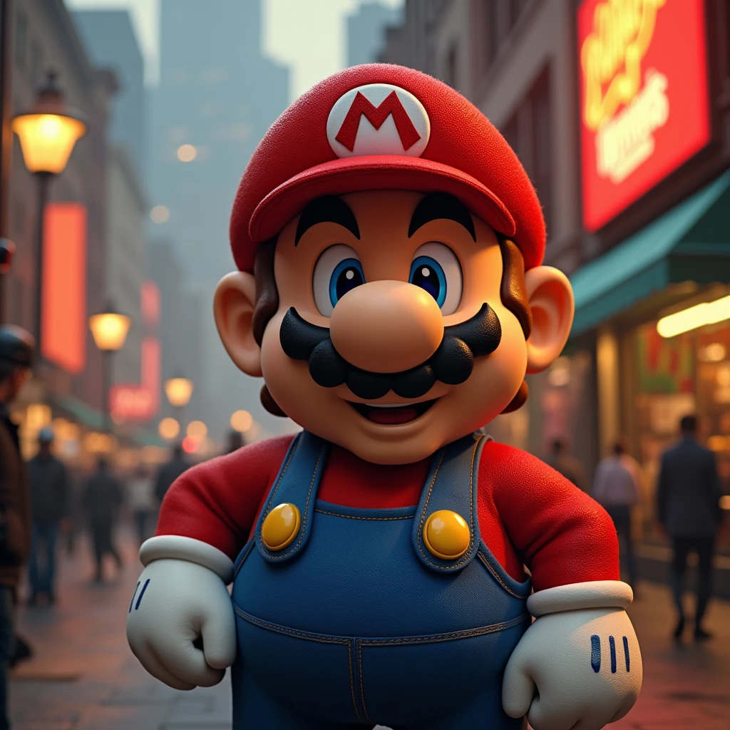 Mario being a pimp
