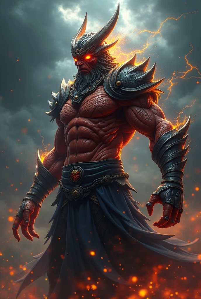 Ultra-realistic and terrifying Ashura mode