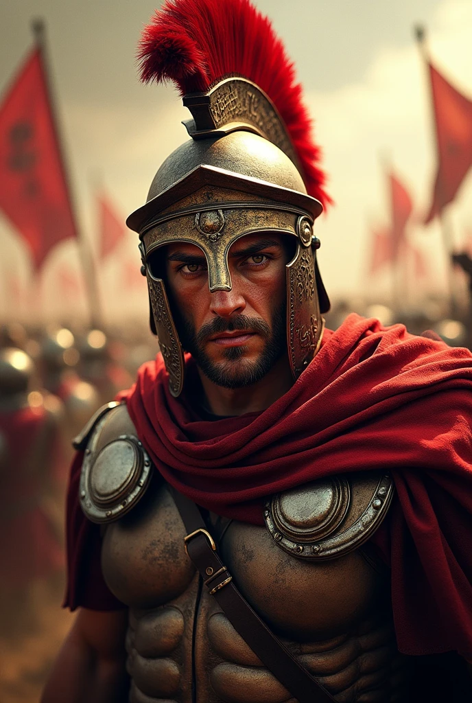 Eyes of a Roman at war 