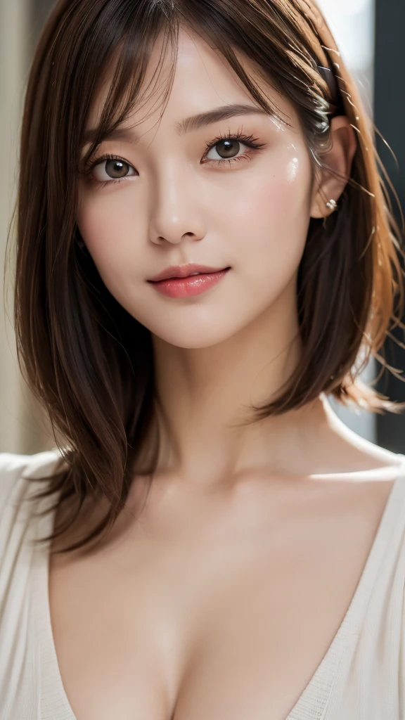 (photorealistic, 32k, RAW photo, best quality: 1.5), (masterpiece:1.3), (absurdres, attractive, ultra high resolution, ultra realistic, highly detailed, golden ratio, ultra detailed, super fucking beautiful detailed face), natural makeup, detailed cloth texture, detailed hair texture, beautiful detailed fullbody, Perfect female body, accurate, Anatomically correct, Highly detailed face and skin texture, (beautiful hands), (realistic skin), (beautiful pale skin:1.1), (Perfect dynamic composition, looking at viewer:1.3), (full body shot:1.3), ((Princess:1.4)),
BREAK,
realistic eyes, beautiful detailed eyes, symmetric eyes, Light Brown eyes, Double eyelids, Thin eyebrows, (Glossy lips:1.4), ((A face with waiting for a kiss, Shy Smile:1.2)), (blush:1.1),
BREAK,
((short hair, bob, Dark blonde hair, bangs:1.2))