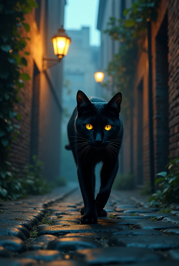 terrifying shadow cat