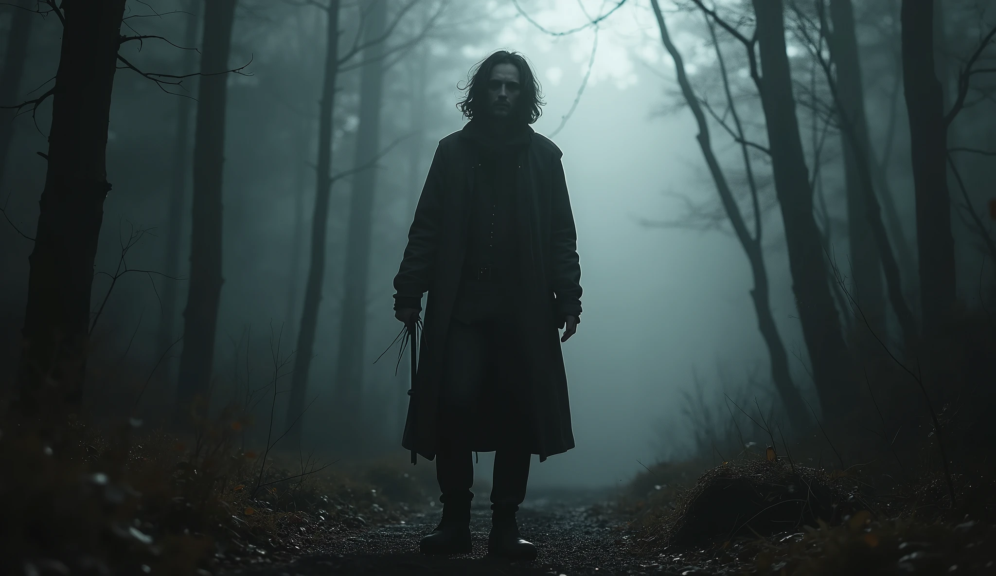 GENERATE AN IMAGE SIMILAR TO THE GAME "ALAN WAKE"